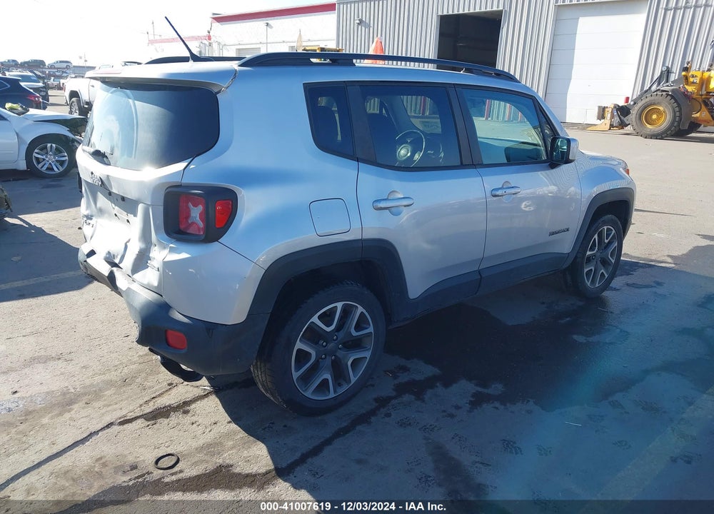 2017 JEEP RENEGADE LATITUDE 4X4 VIN: ZACCJBBB8HPG44470
