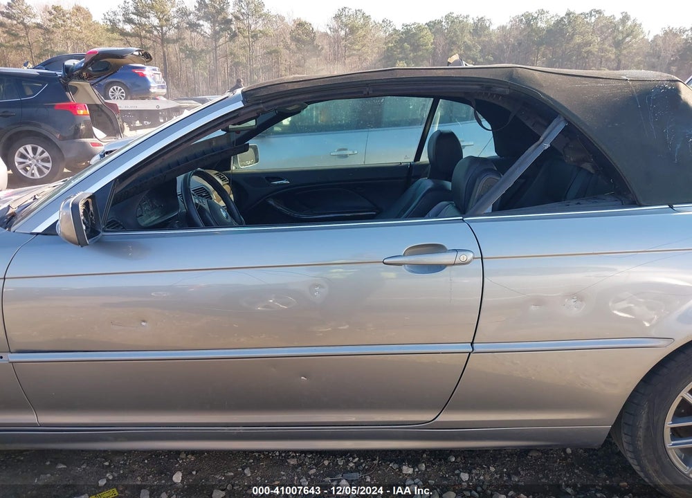 2004 BMW 325CI VIN: WBABW33404PL26897