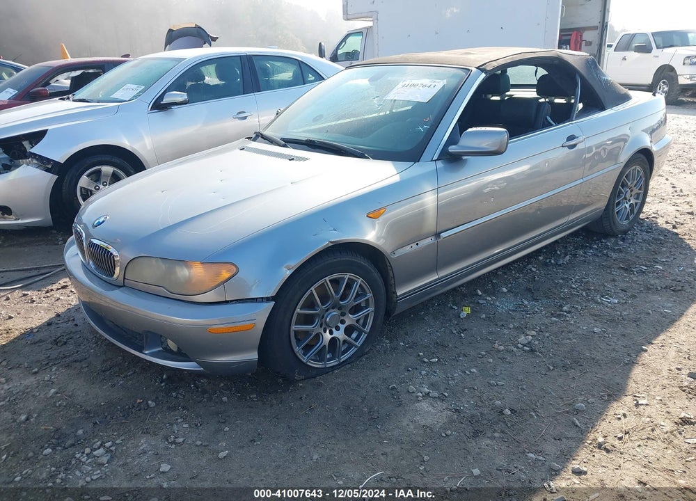 2004 BMW 325CI VIN: WBABW33404PL26897