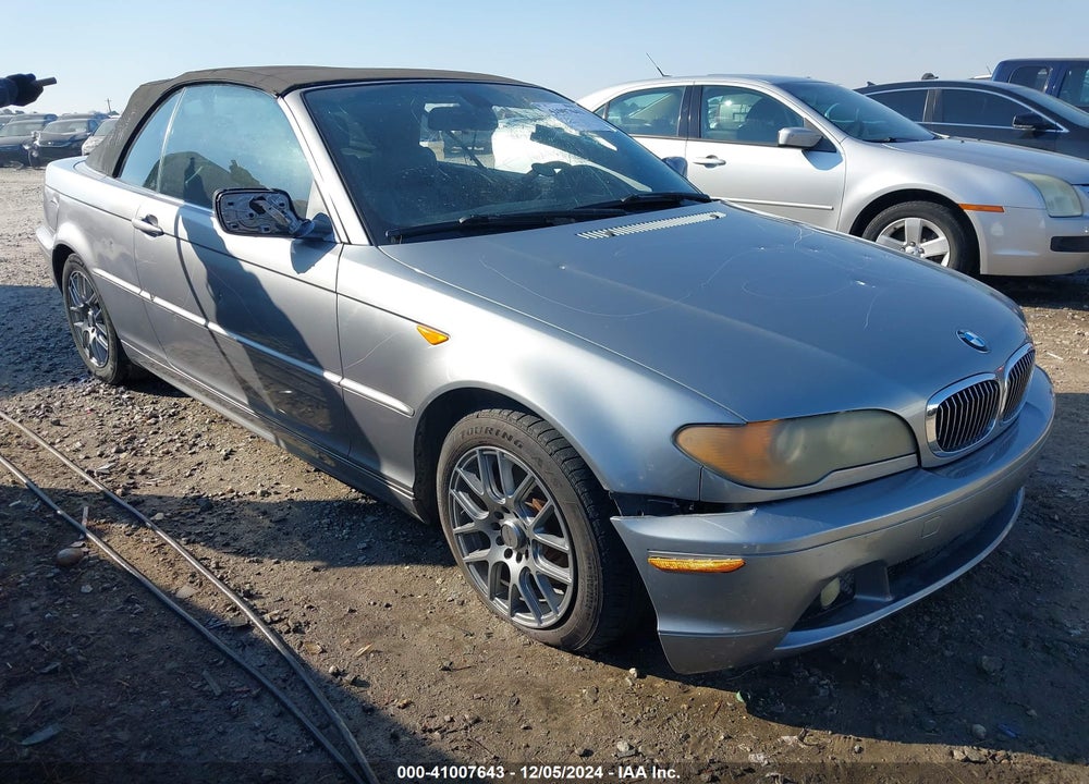 2004 BMW 325CI VIN: WBABW33404PL26897