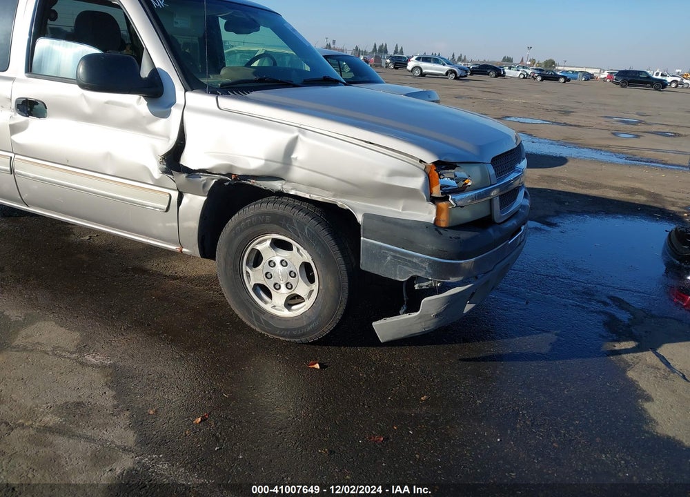2004 CHEVROLET SILVERADO 1500 LS VIN: 2GCEC19V041363068
