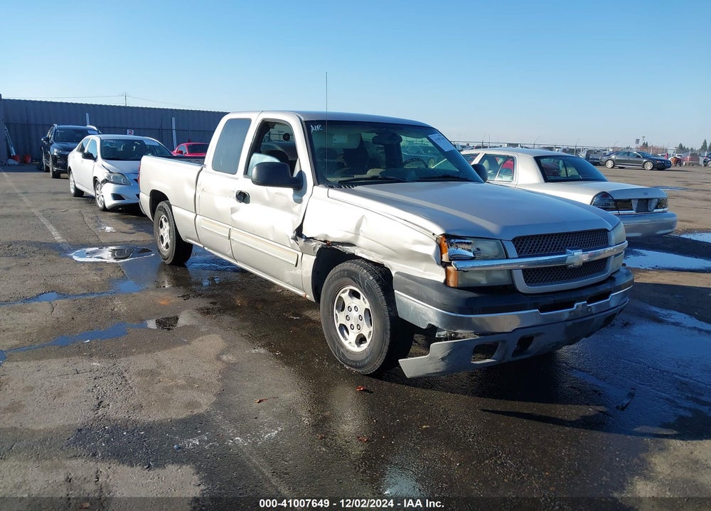 2004 CHEVROLET SILVERADO 1500 LS VIN: 2GCEC19V041363068