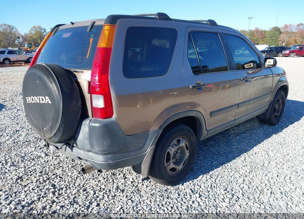 2004 HONDA CR-V LX VIN: SHSRD68494U200803
