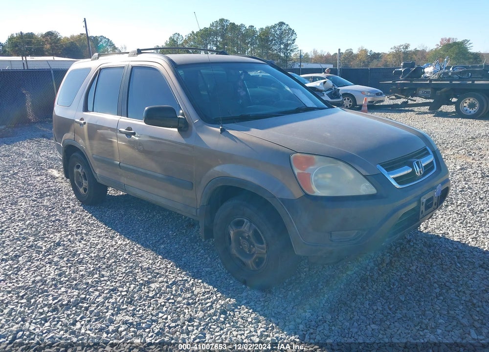 2004 HONDA CR-V LX VIN: SHSRD68494U200803