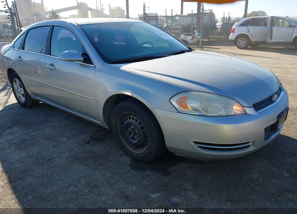 2008 CHEVROLET IMPALA LS VIN: 2G1WB58K089167234