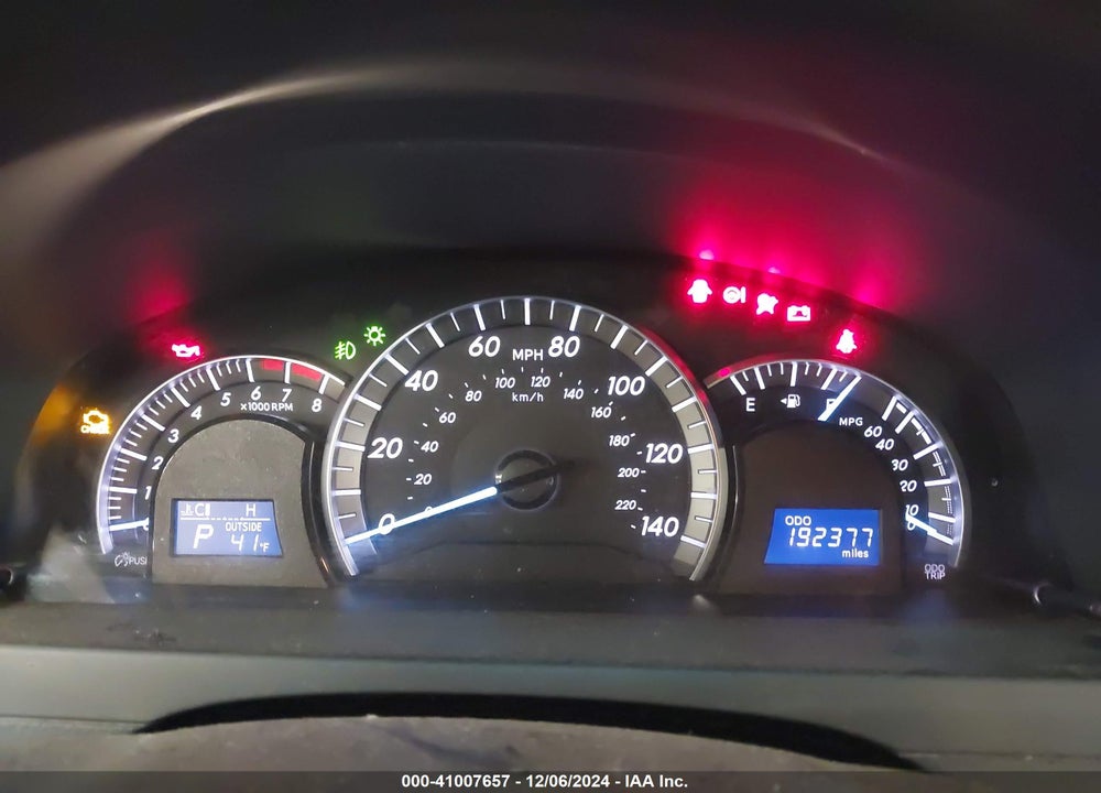 2012 TOYOTA CAMRY SE VIN: 4T1BF1FK4CU052598