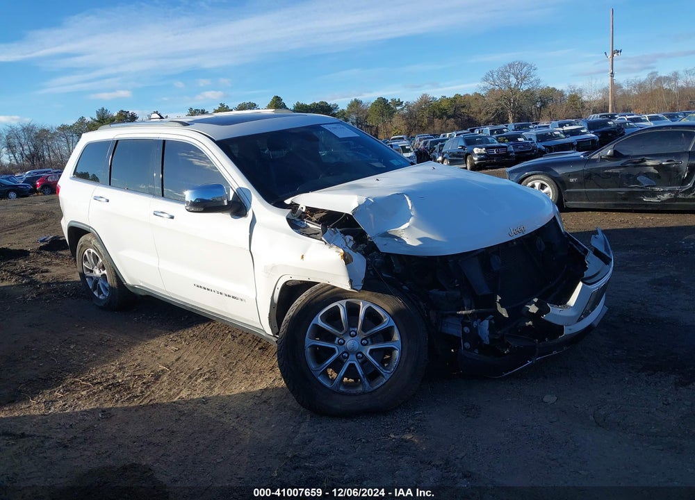 2016 JEEP GRAND CHEROKEE LIMITED VIN: 1C4RJFBG5GC472205