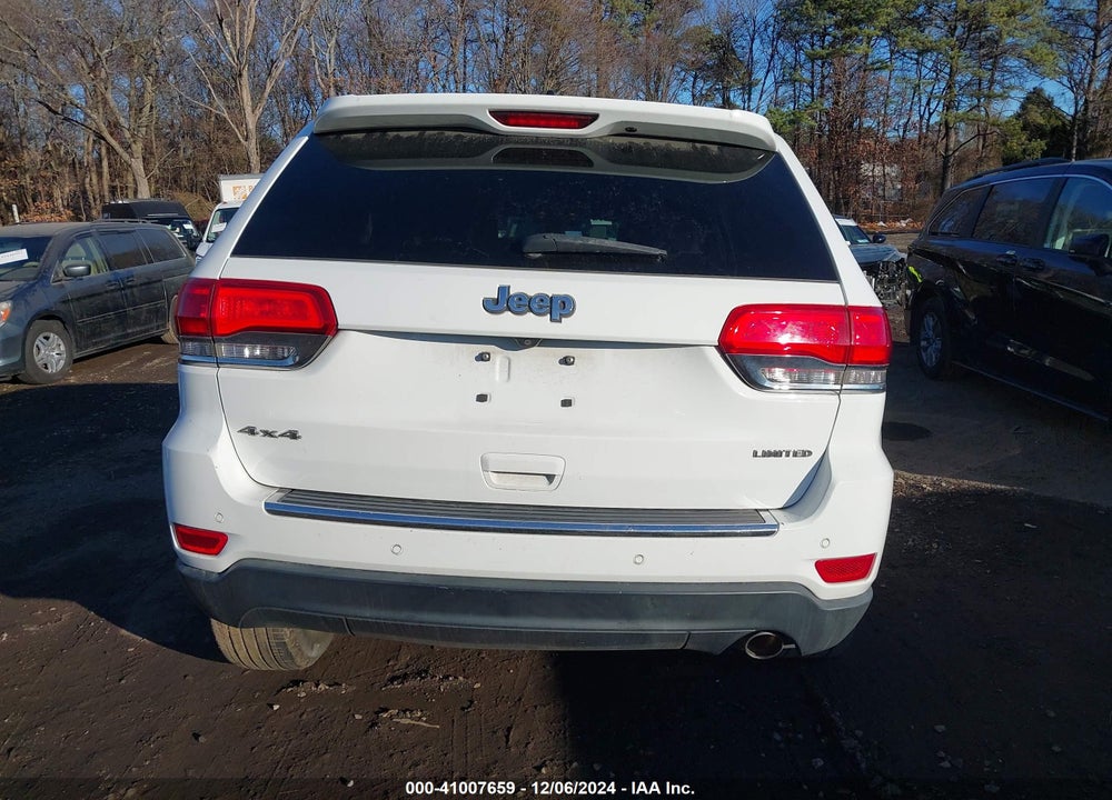 2016 JEEP GRAND CHEROKEE LIMITED VIN: 1C4RJFBG5GC472205