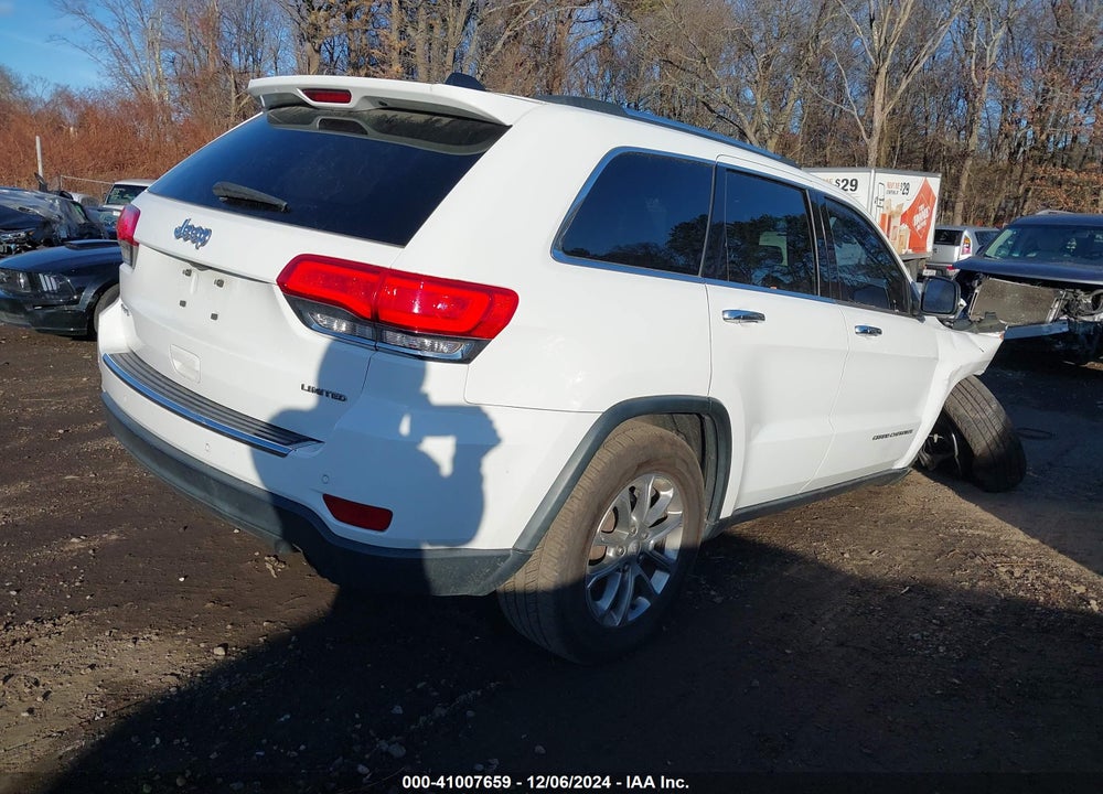 2016 JEEP GRAND CHEROKEE LIMITED VIN: 1C4RJFBG5GC472205