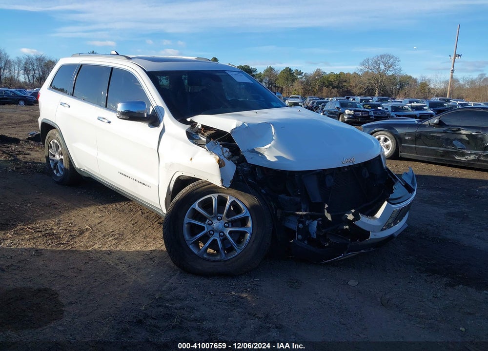 2016 JEEP GRAND CHEROKEE LIMITED VIN: 1C4RJFBG5GC472205