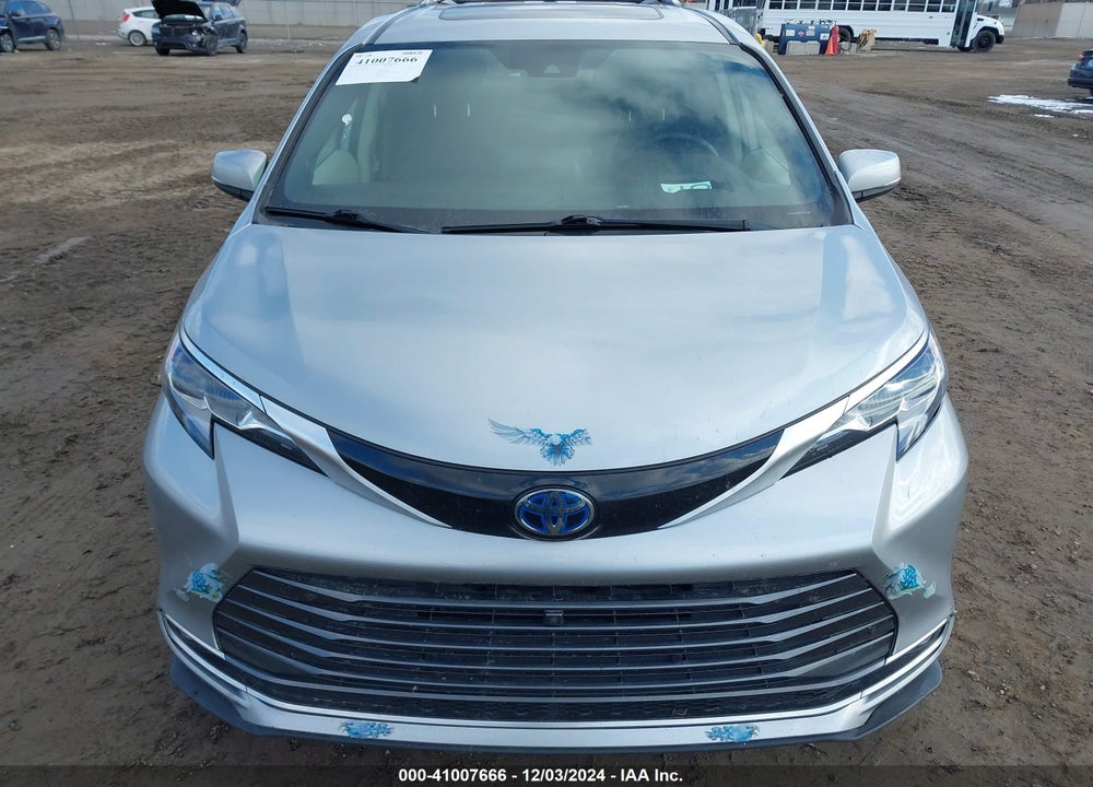 2021 TOYOTA SIENNA PLATINUM VIN: 5TDESKFC3MS035051