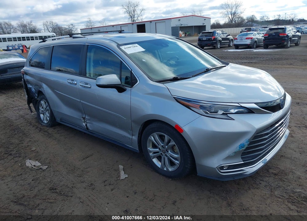 2021 TOYOTA SIENNA PLATINUM VIN: 5TDESKFC3MS035051