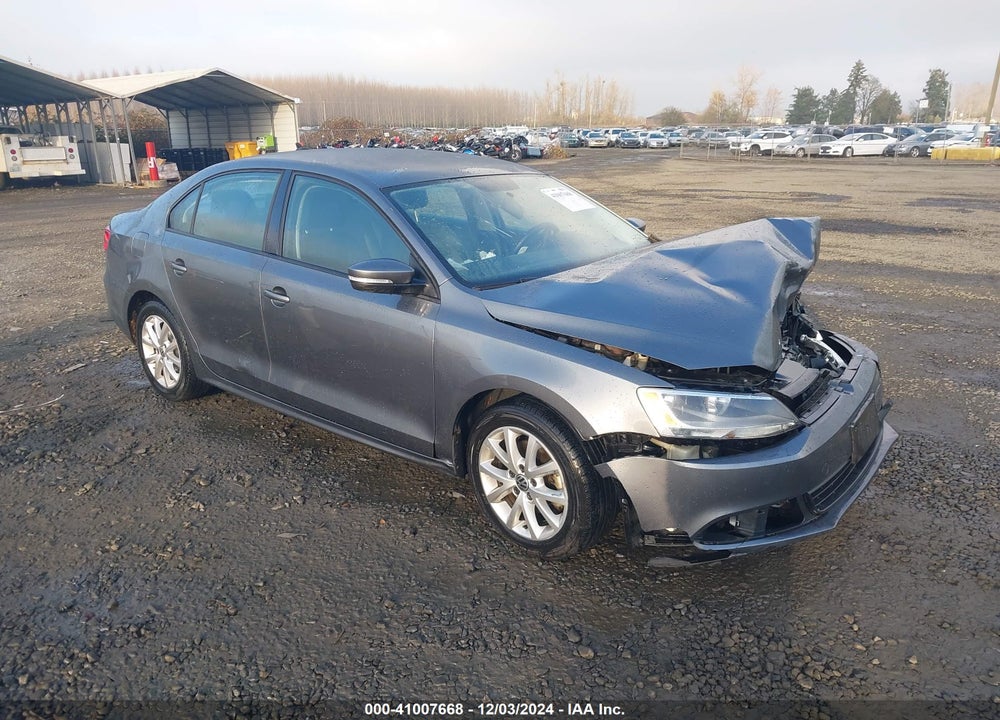 2012 VOLKSWAGEN JETTA 2.5L SE VIN: 3VWDP7AJ0CM302464