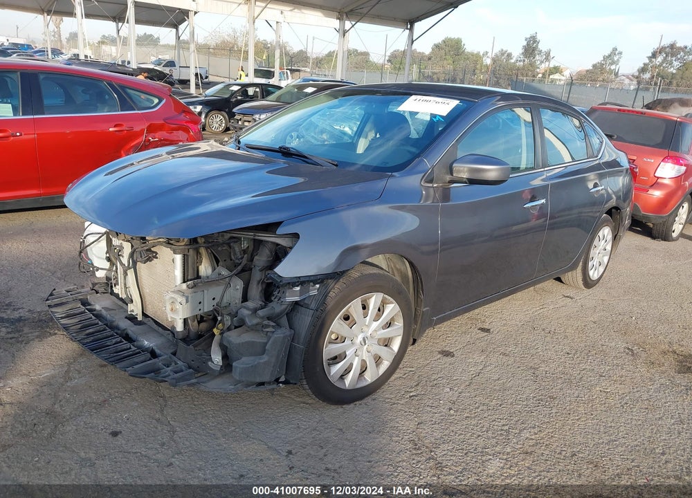 2016 NISSAN SENTRA SV VIN: 3N1AB7AP7GL660278