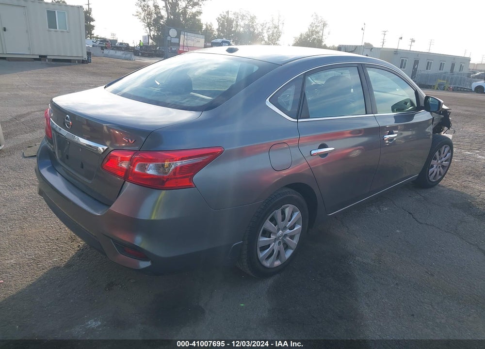 2016 NISSAN SENTRA SV VIN: 3N1AB7AP7GL660278