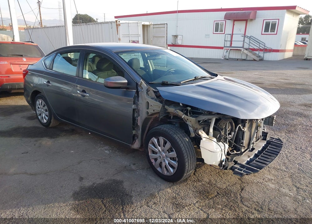 2016 NISSAN SENTRA SV VIN: 3N1AB7AP7GL660278