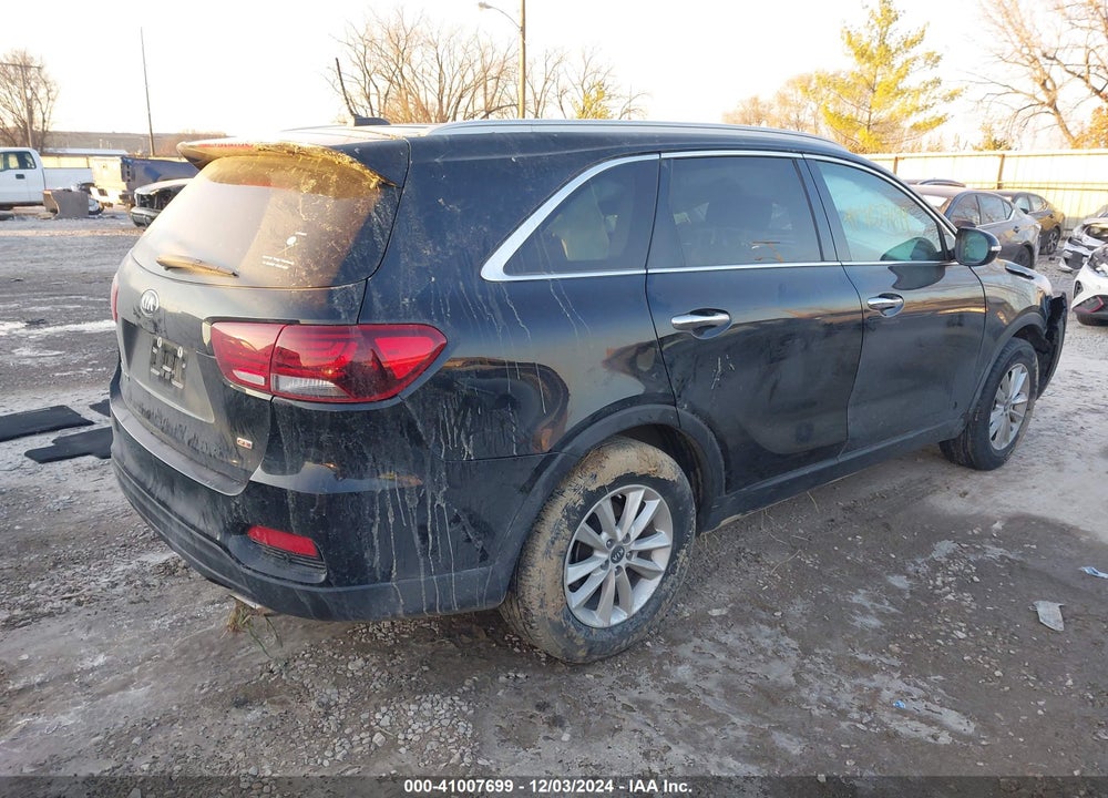 2020 KIA SORENTO 2.4L LX VIN: 5XYPG4A33LG648926