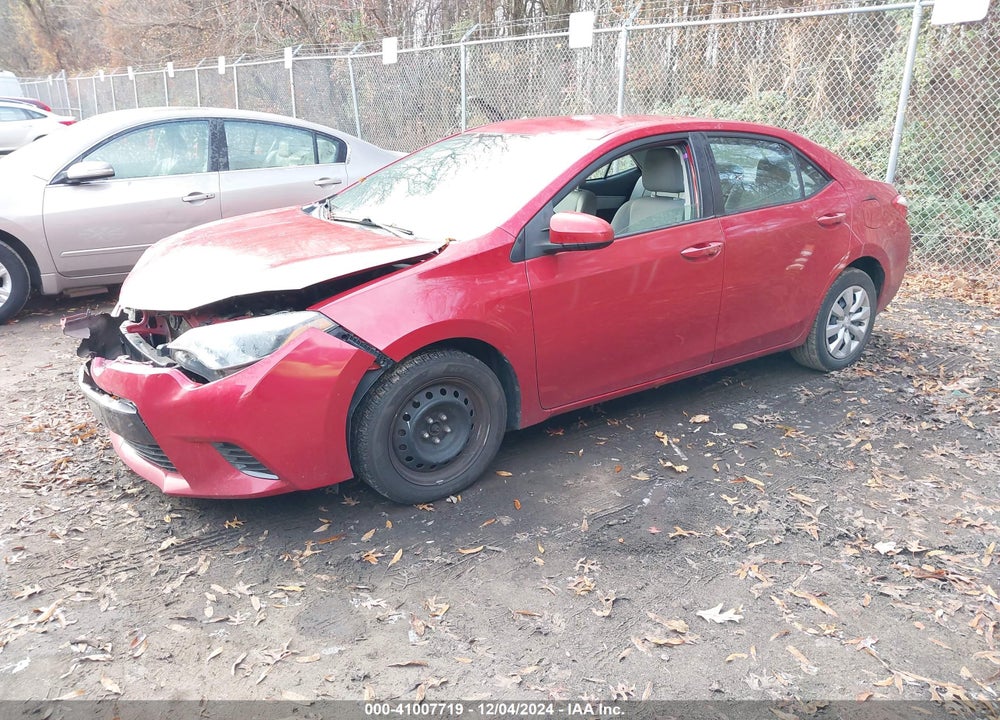 2015 TOYOTA COROLLA LE VIN: 2T1BURHE7FC328970