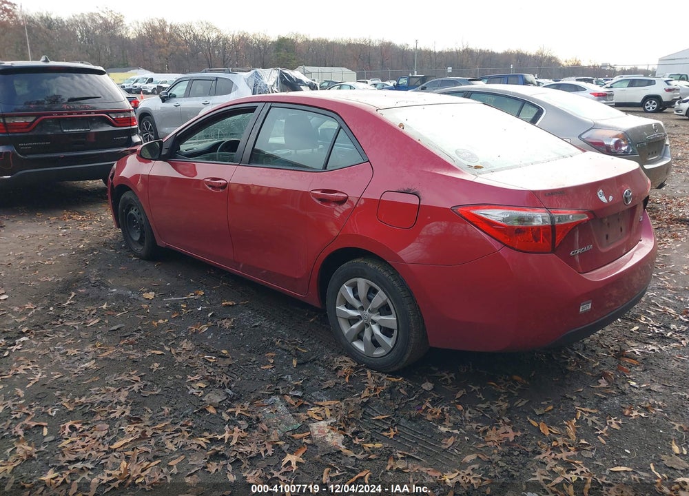 2015 TOYOTA COROLLA LE VIN: 2T1BURHE7FC328970