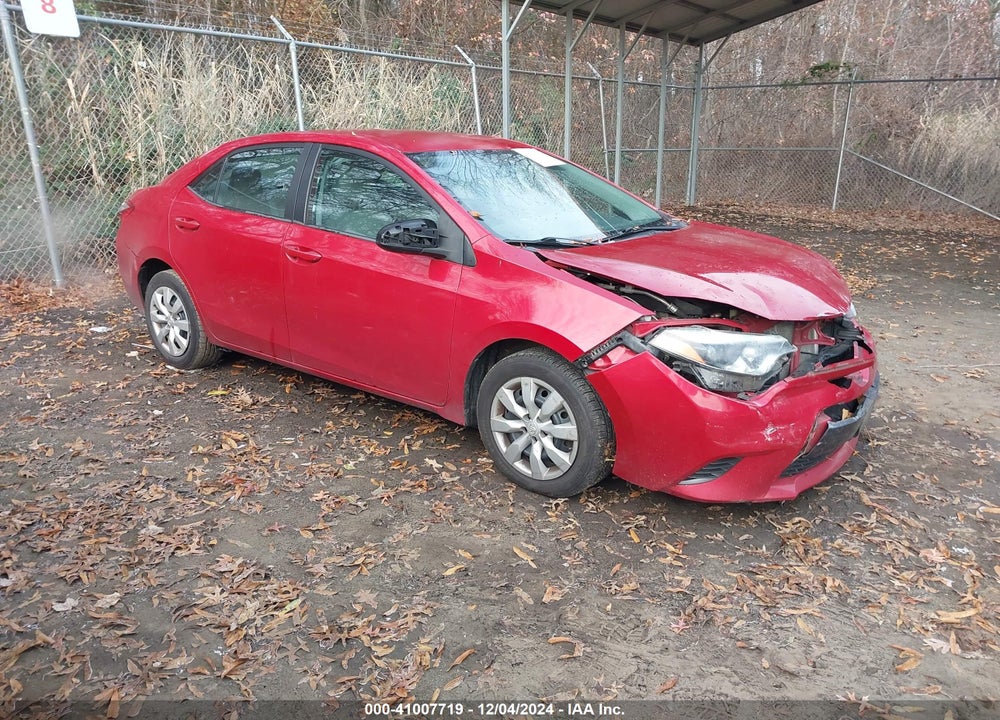 2015 TOYOTA COROLLA LE VIN: 2T1BURHE7FC328970