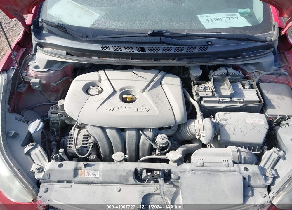 2016 HYUNDAI ELANTRA VIN: KMHDH4AEXGU546170