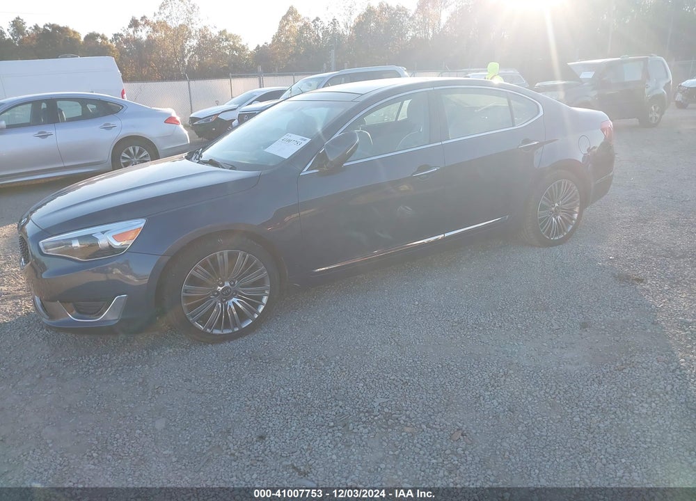 2014 KIA CADENZA LIMITED VIN: KNALN4D78E5141323