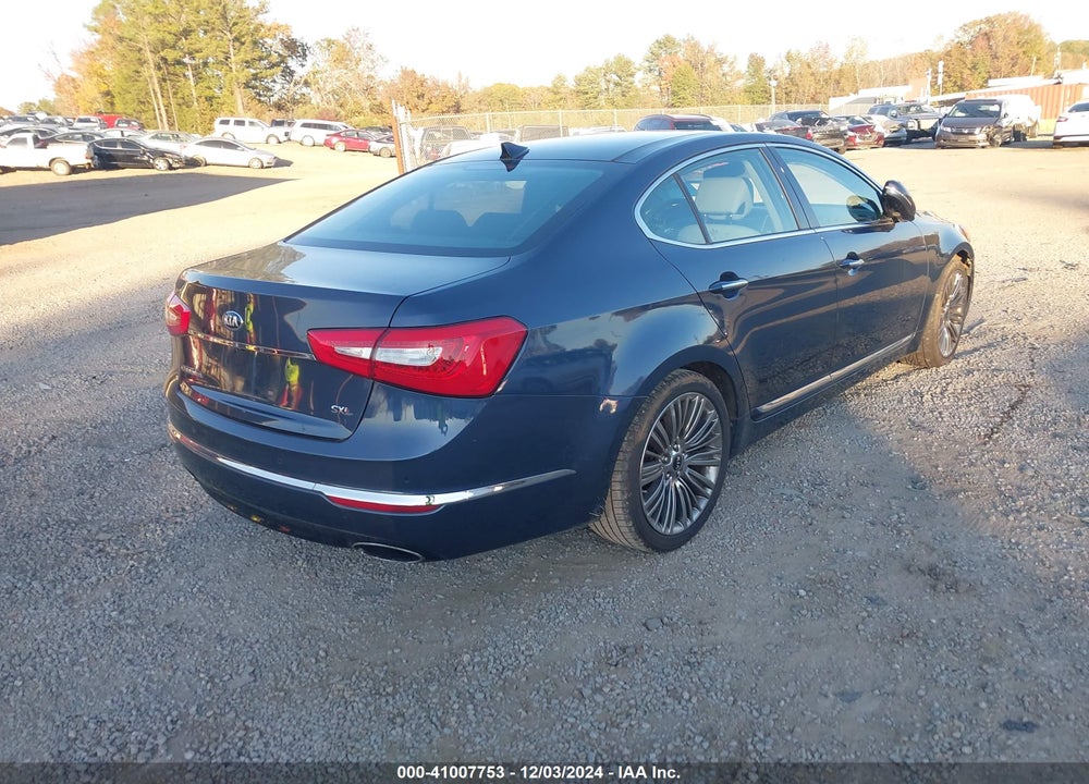 2014 KIA CADENZA LIMITED VIN: KNALN4D78E5141323