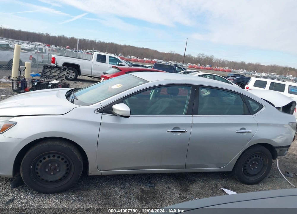 2019 NISSAN SENTRA S VIN: 3N1AB7AP9KY353643