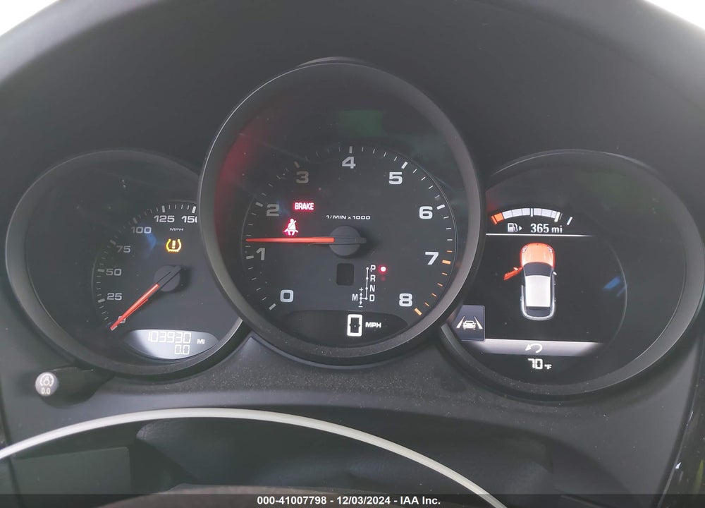 2018 PORSCHE MACAN VIN: WP1AA2A51JLB07614