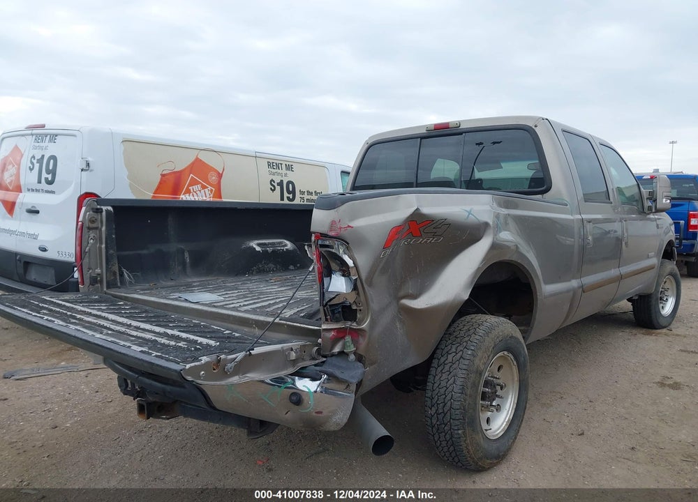 2005 FORD F-250 LARIAT/XL/XLT VIN: 1FTSW21P05ED10500