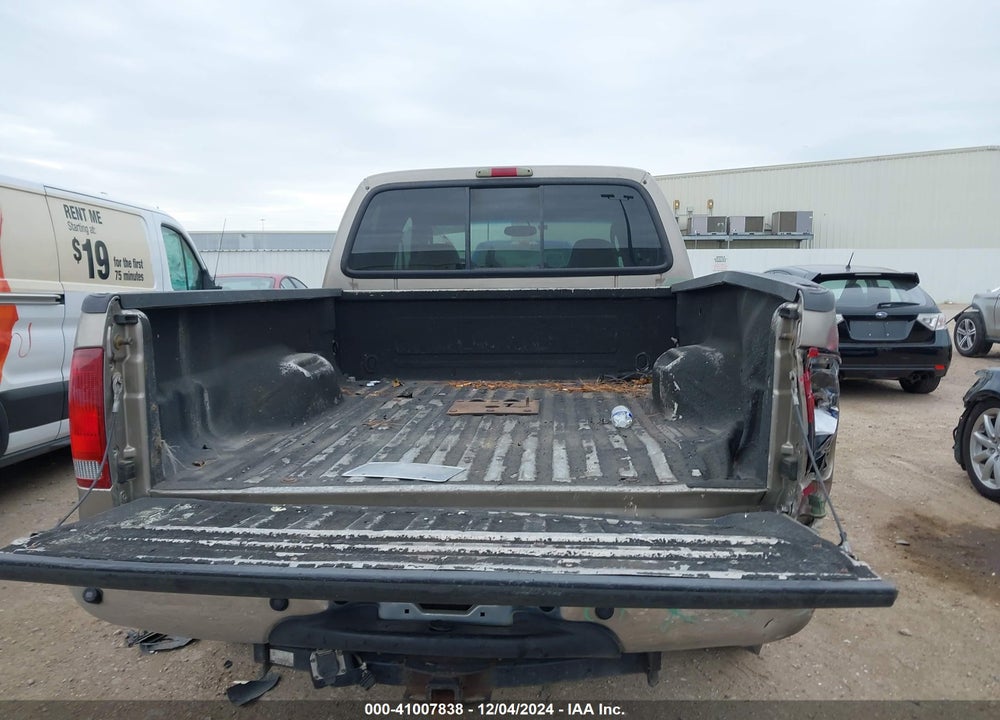 2005 FORD F-250 LARIAT/XL/XLT VIN: 1FTSW21P05ED10500