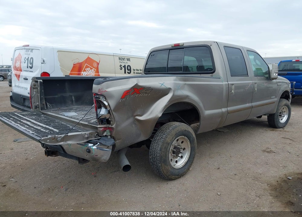 2005 FORD F-250 LARIAT/XL/XLT VIN: 1FTSW21P05ED10500