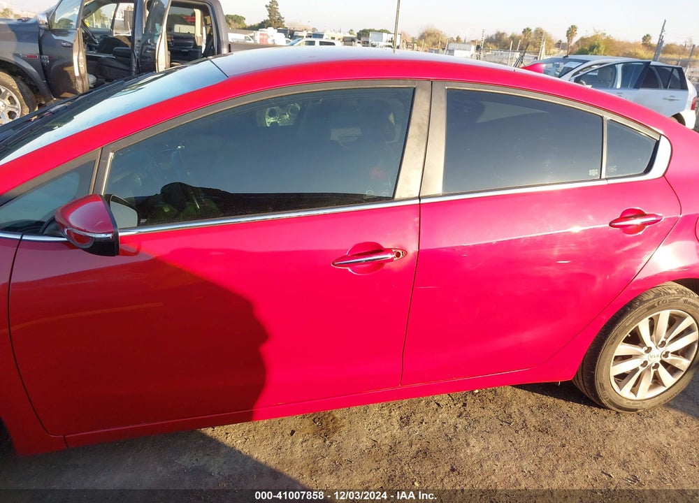 2014 KIA FORTE EX VIN: KNAFX4A88E5052842