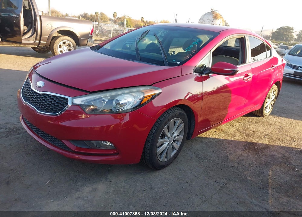 2014 KIA FORTE EX VIN: KNAFX4A88E5052842