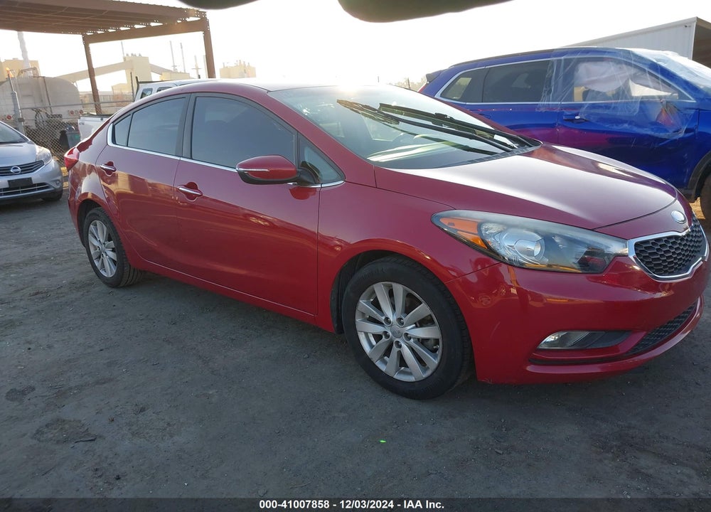 2014 KIA FORTE EX VIN: KNAFX4A88E5052842