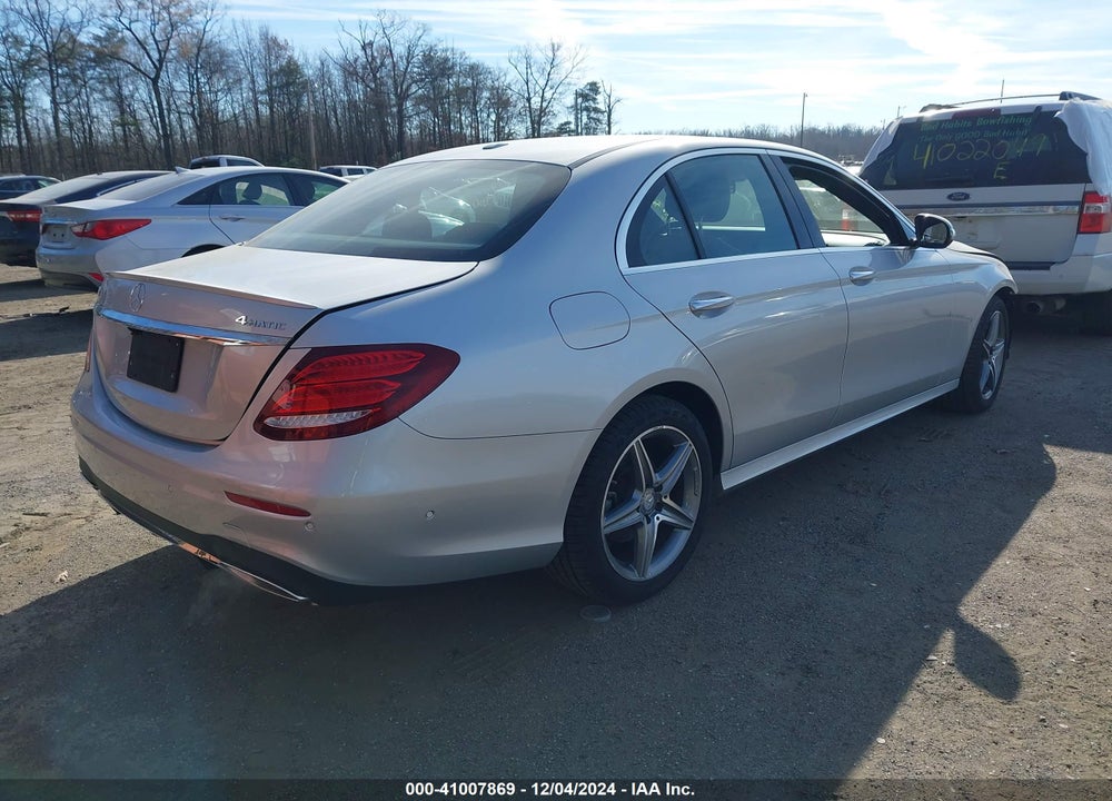 2017 MERCEDES-BENZ E 300 4MATIC VIN: WDDZF4KB0HA028923