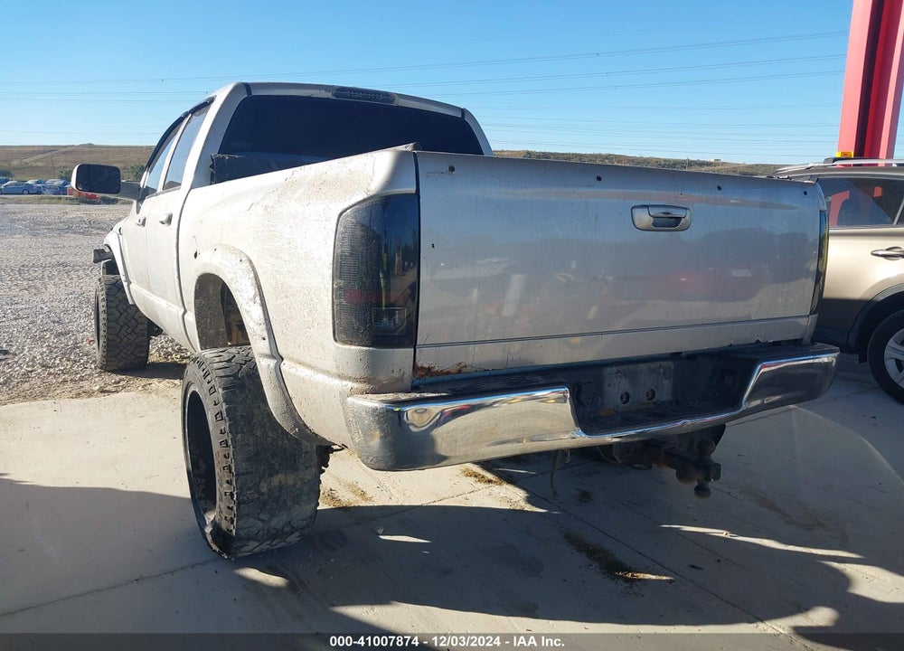 2008 DODGE RAM 2500 SLT/POWER WAGON VIN: 3D7KS28A78G172129