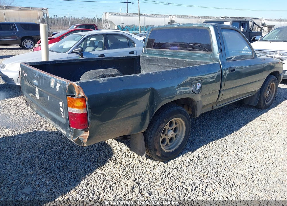 1992 TOYOTA PICKUP 1/2 TON SHORT WHLBASE STB VIN: 4TARN81A5NZ015803