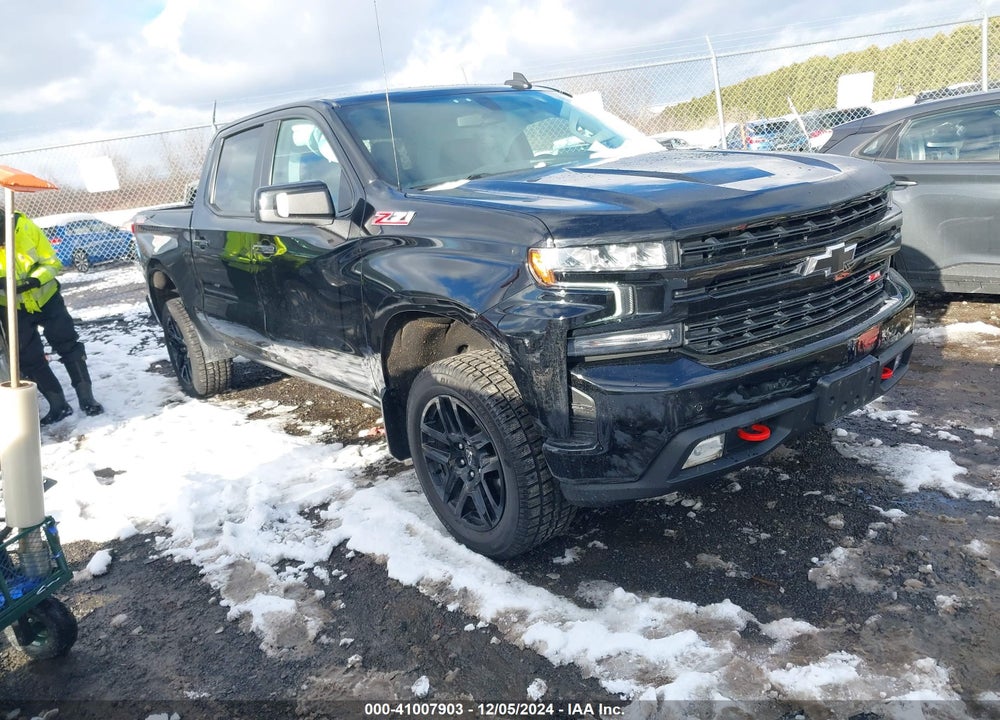 2021 CHEVROLET SILVERADO 1500 4WD SHORT BED LT TRAIL BOSS VIN: 3GCPYFED1MG127900