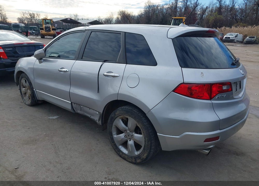 2008 ACURA RDX VIN: 5J8TB18598A002608