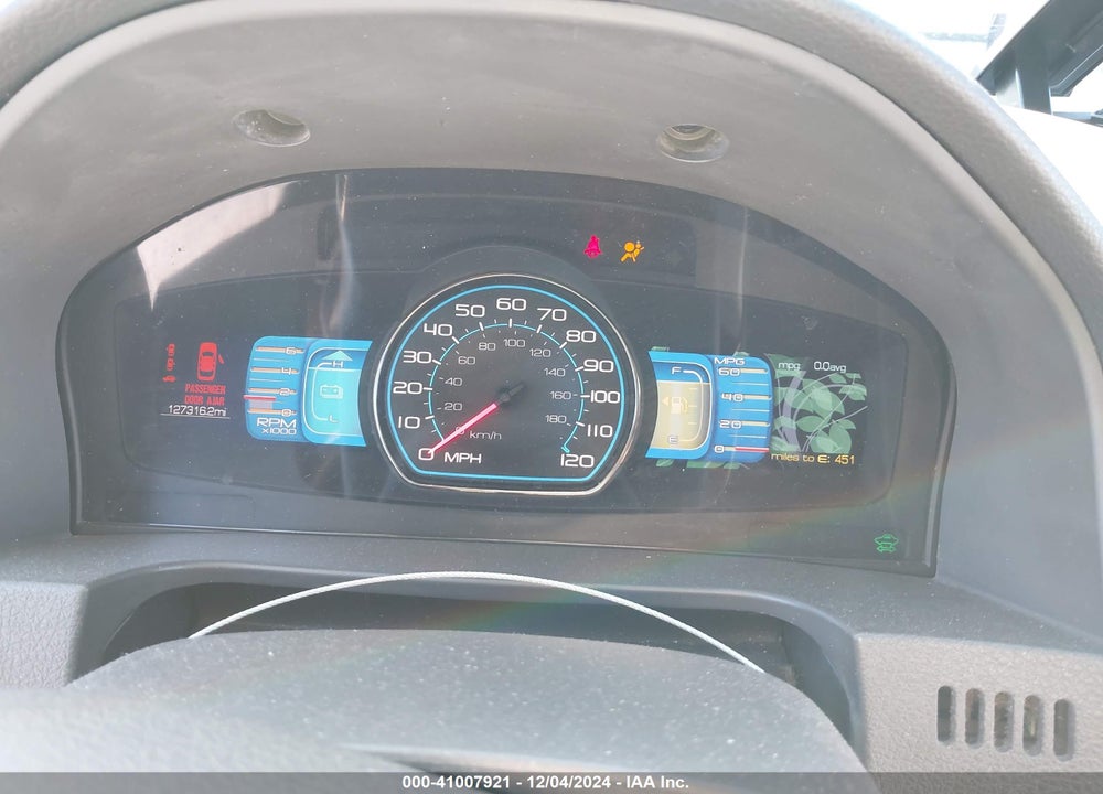 2010 FORD FUSION HYBRID VIN: 3FADP0L39AR159545