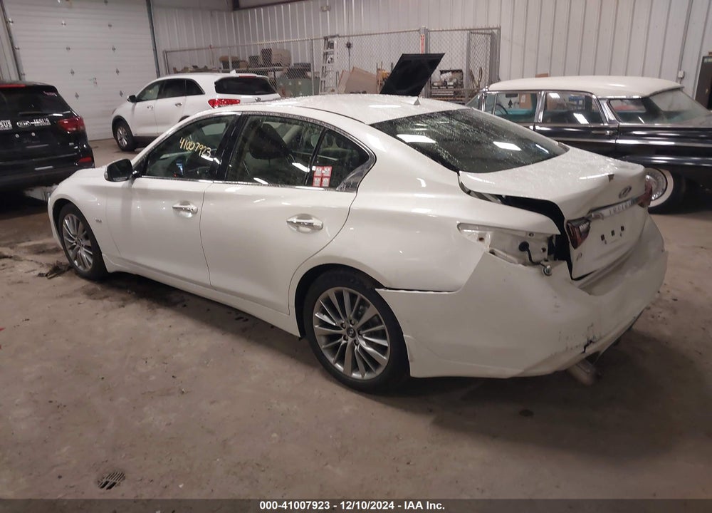 2018 INFINITI Q50 3.0T LUXE VIN: JN1EV7AR4JM436716