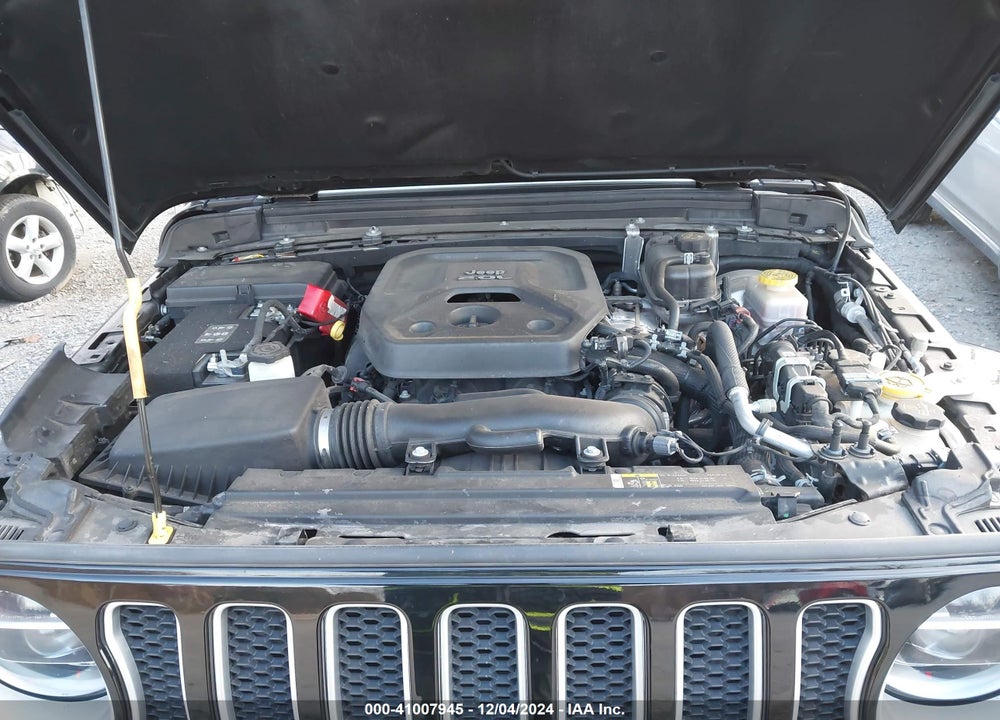 2020 JEEP WRANGLER UNLIMITED SAHARA VIN: 1C4HJXEN7LW152887