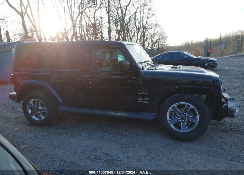 2020 JEEP WRANGLER UNLIMITED SAHARA VIN: 1C4HJXEN7LW152887