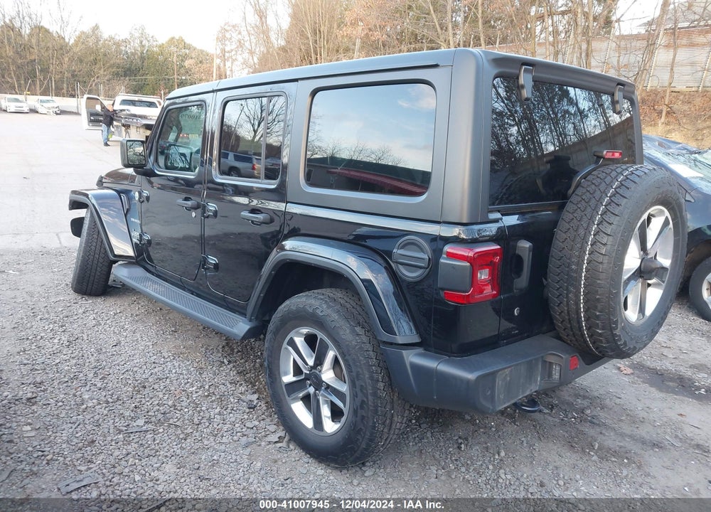2020 JEEP WRANGLER UNLIMITED SAHARA VIN: 1C4HJXEN7LW152887