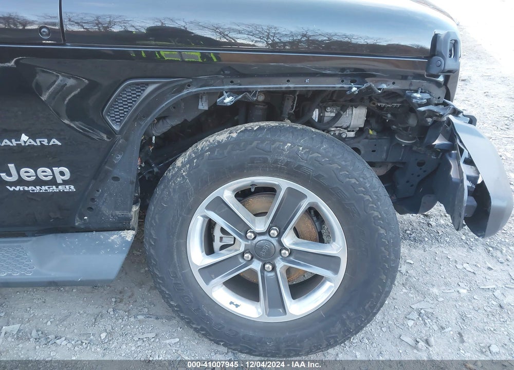2020 JEEP WRANGLER UNLIMITED SAHARA VIN: 1C4HJXEN7LW152887