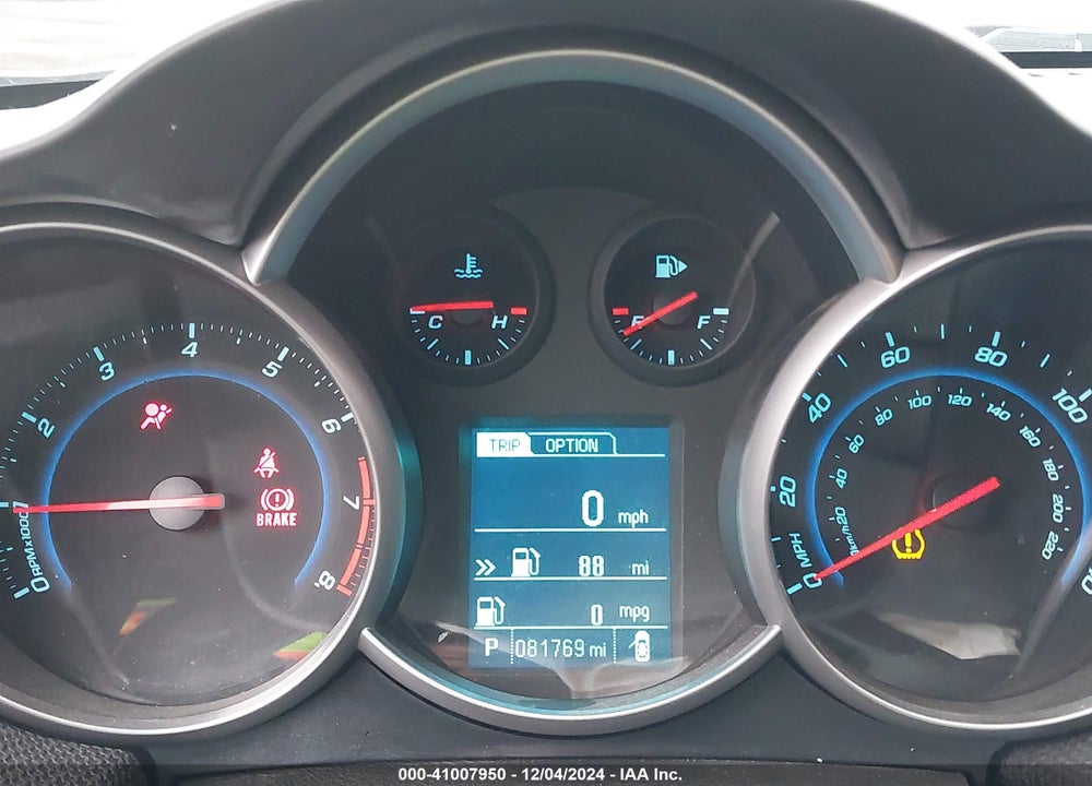 2013 CHEVROLET CRUZE 1LT AUTO VIN: 1G1PC5SB5D7234531
