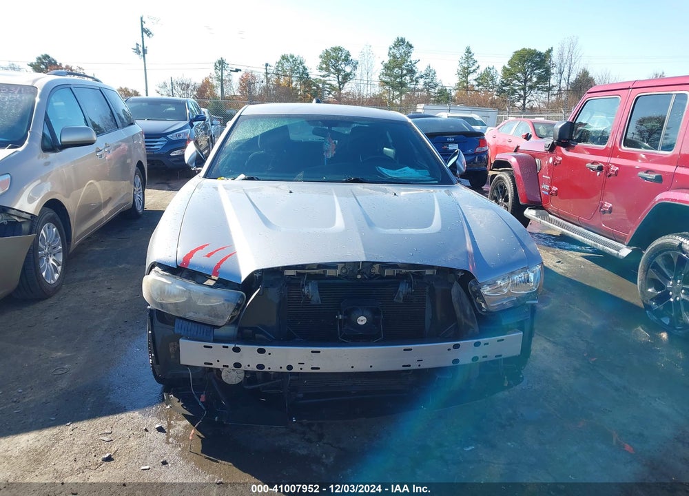 2014 DODGE CHARGER POLICE VIN: 2C3CDXAG1EH237643