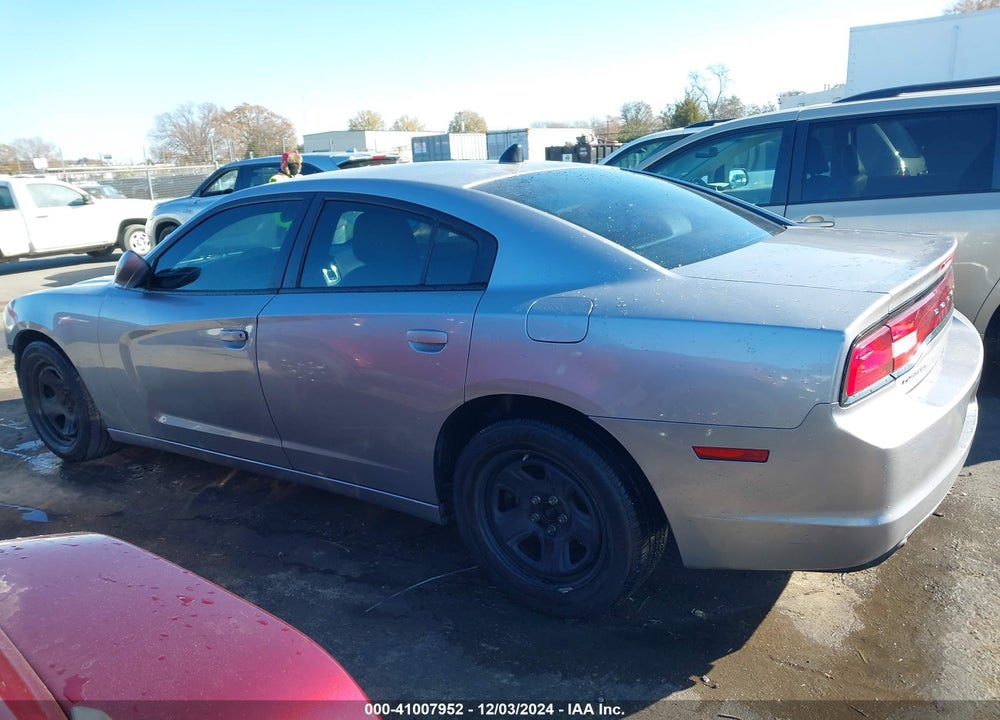2014 DODGE CHARGER POLICE VIN: 2C3CDXAG1EH237643