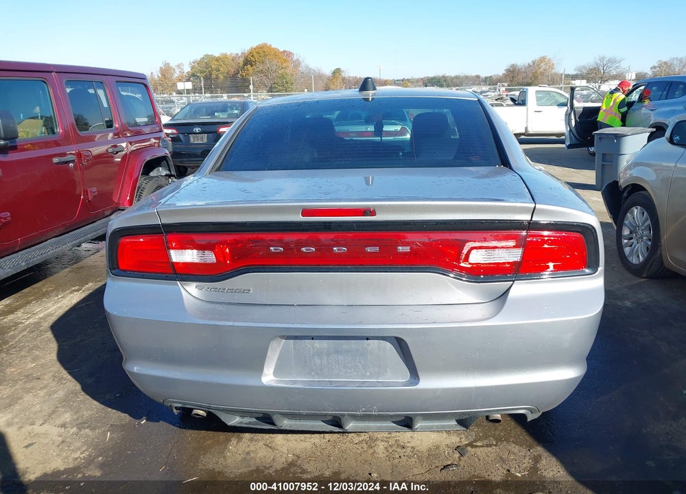2014 DODGE CHARGER POLICE VIN: 2C3CDXAG1EH237643